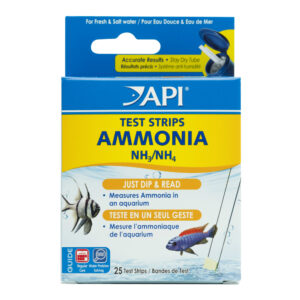 API Ammonia Aquarium Test Strips<BR >