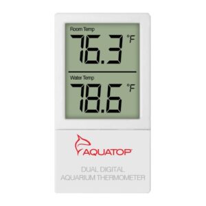 Aquatop Dual Digital Aquarium Thermometer