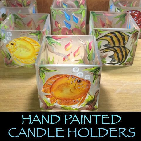 Candle Holder/Cubed Vases
