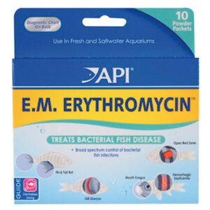 API E.M. Erythromycin 10 packet box 1.5 oz