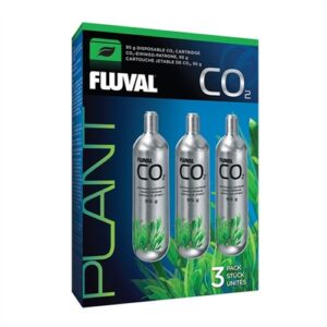 Hagen Fluval Pressurized Disposable Cartridges, CO2 95gram, 3 Pack