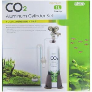 ista Premium Aluminum CO2 Cylinder Set, 1.0L